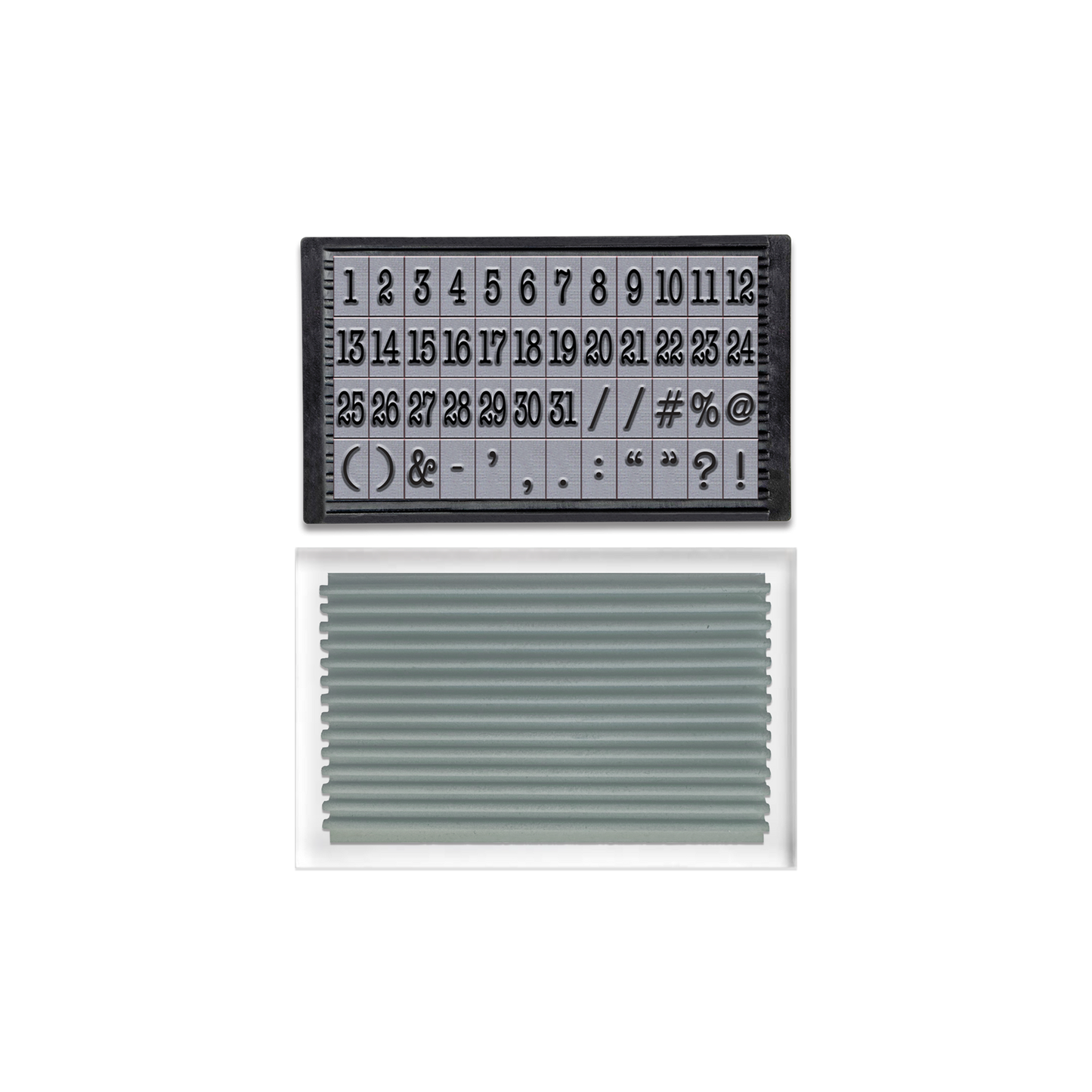 PEGZ Letters American Typewriter Font 48 Pc Numbers & Symbols Set