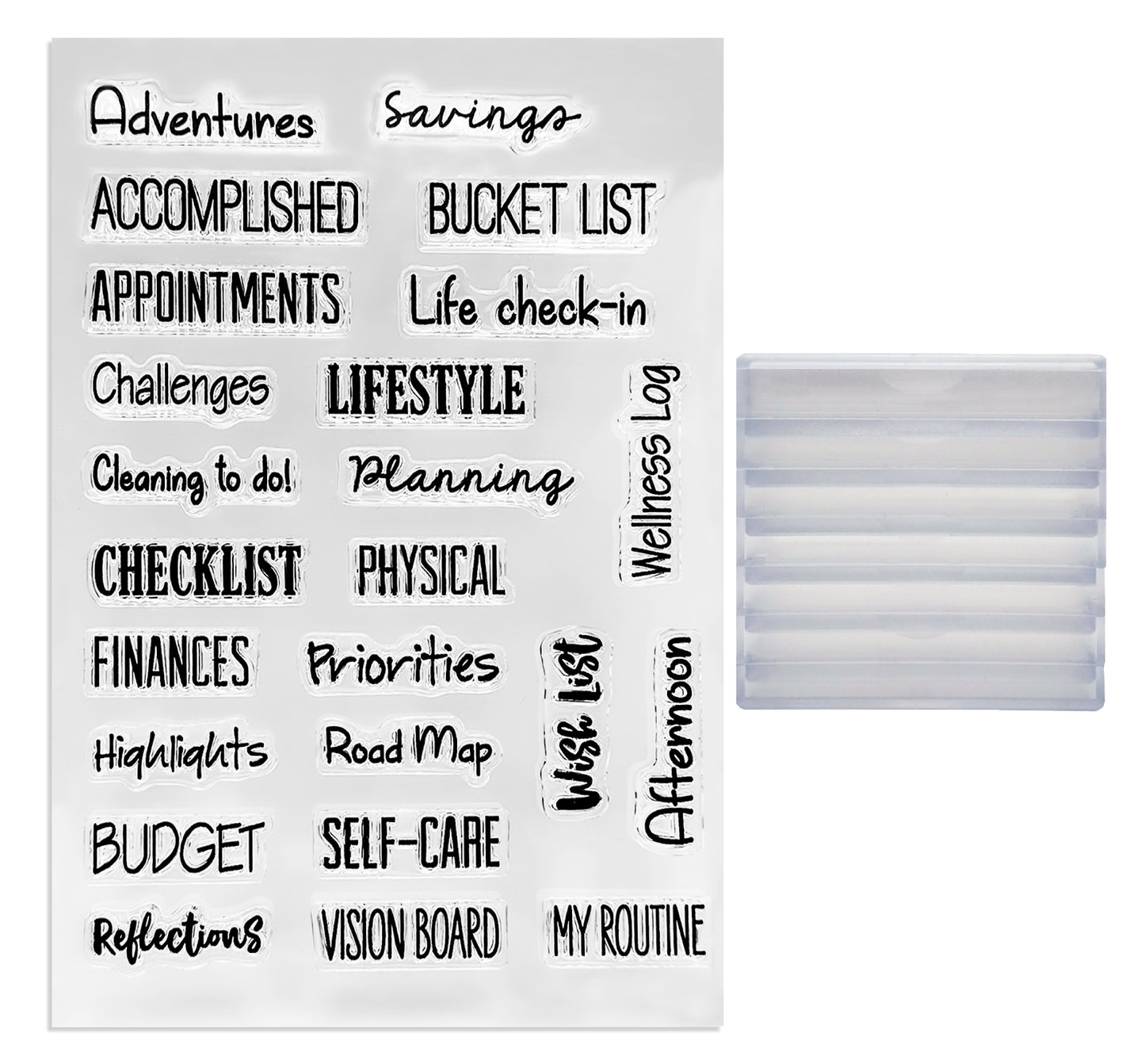 Adventures Journal Stamps Set