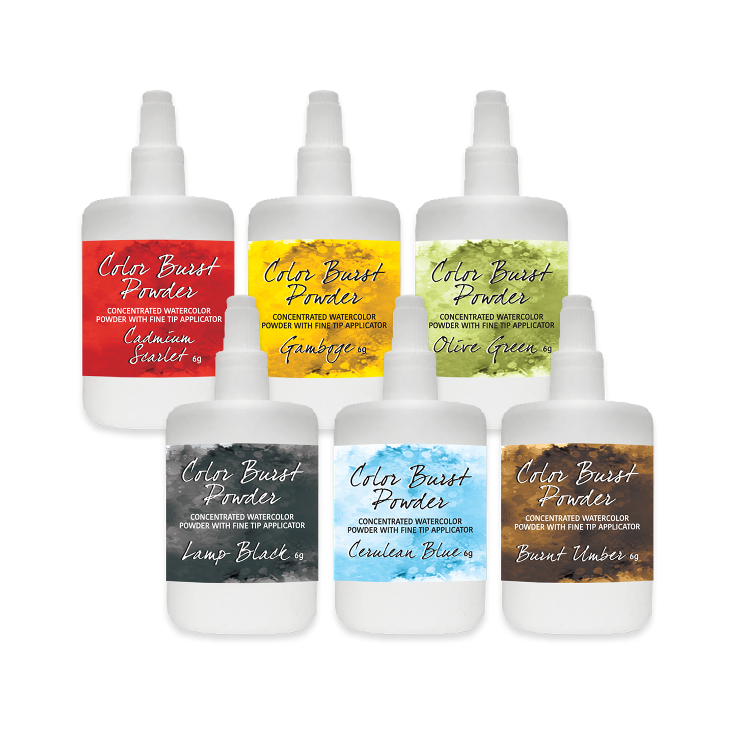 Color Burst Powder - Moroccan Shades - 6 Pack