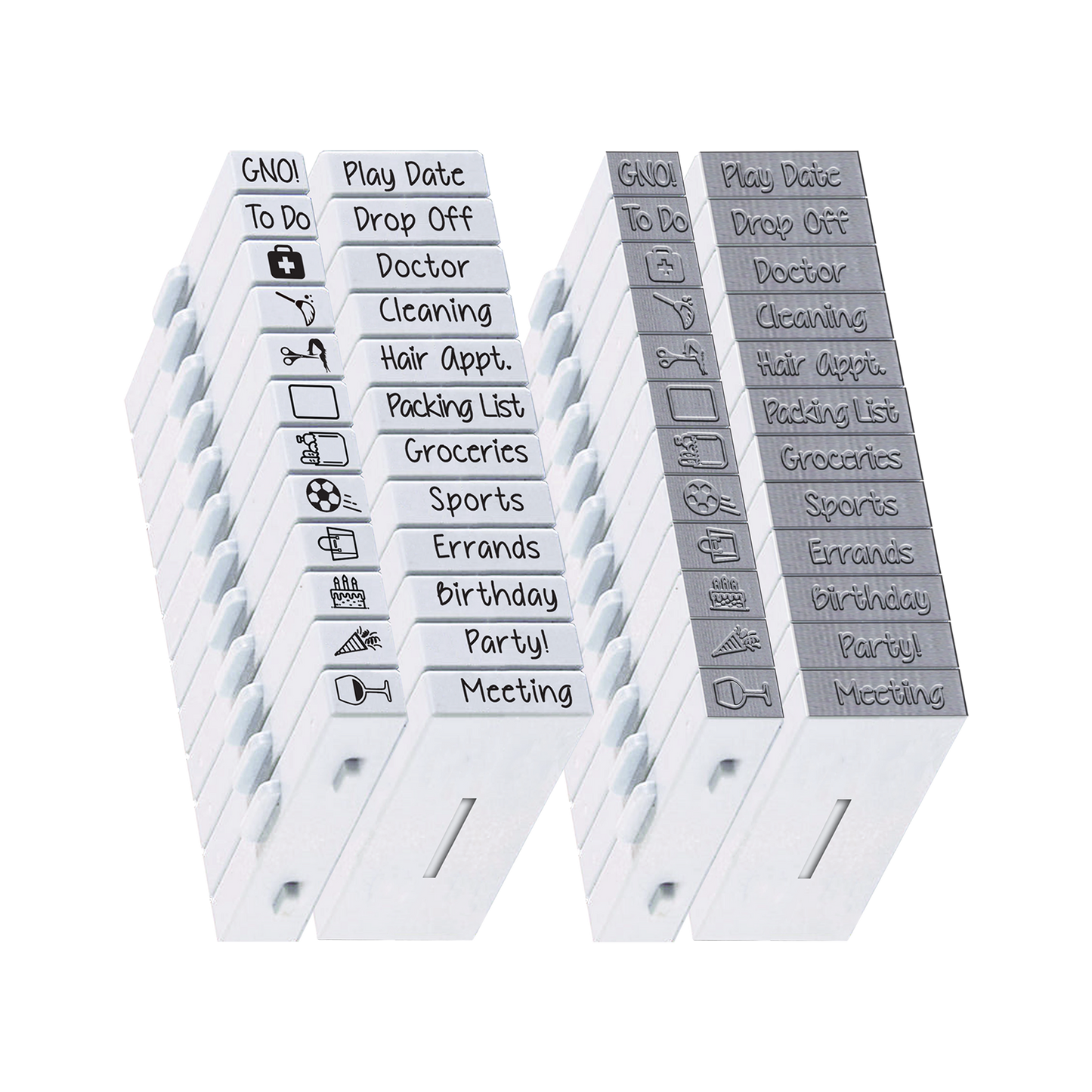 Pegz® 24 Piece Mom Life Planner Stamps Set