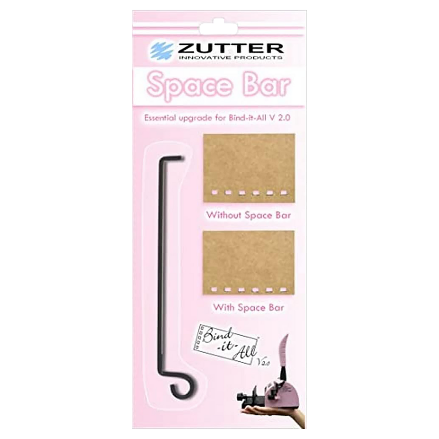 Zutter Space Bar Upgrade for Bind it All Version 2.0