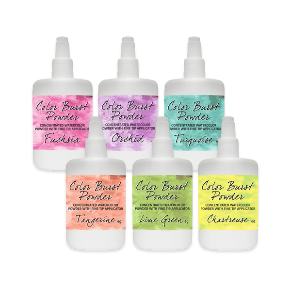 Color Burst Powder - Caribbean - 6 Pack – contactcrafts.com
