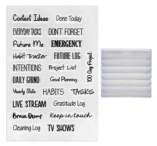 Content Ideas Journal Stamps Set