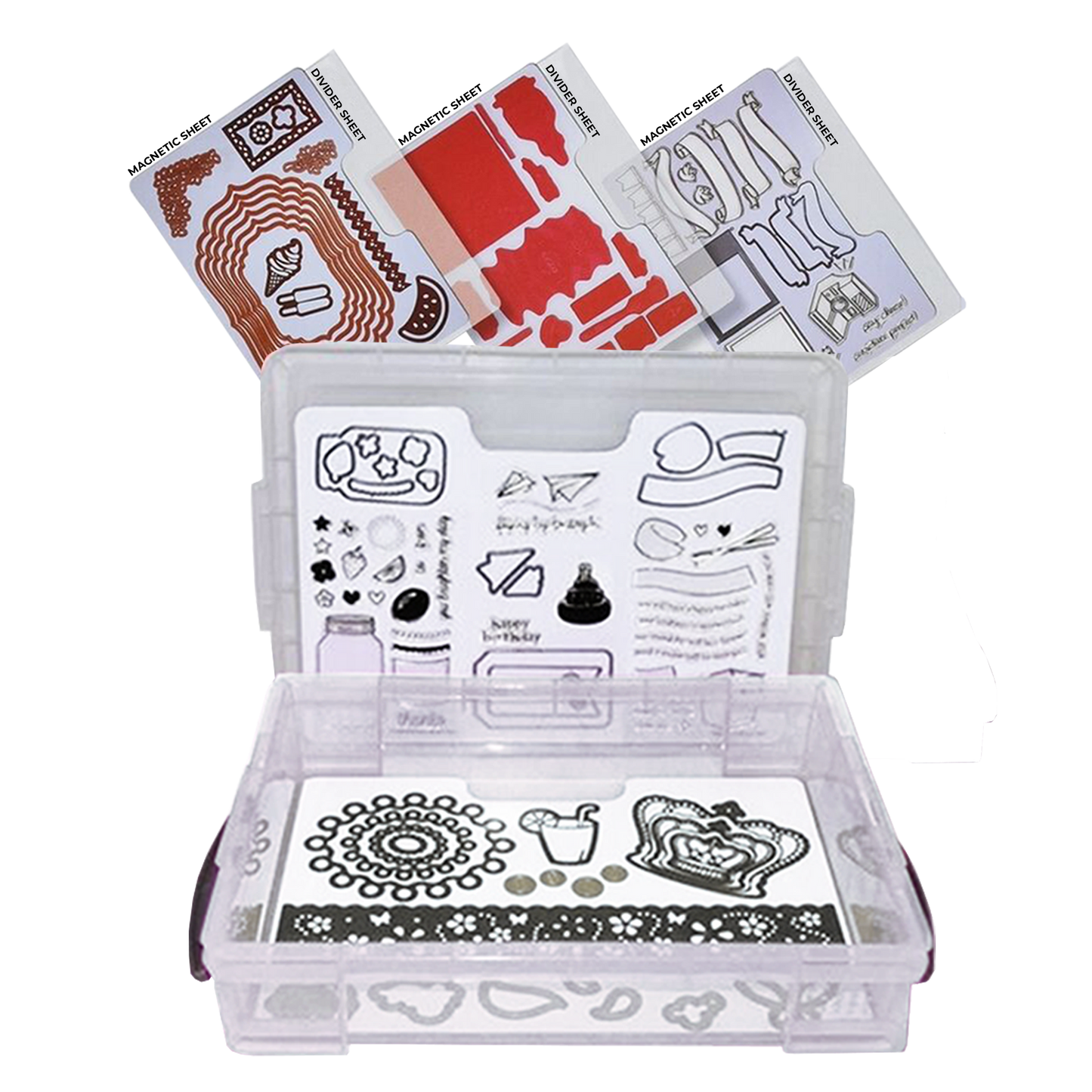 Zutter Magnetic Die & Stamp Storage Box Kit