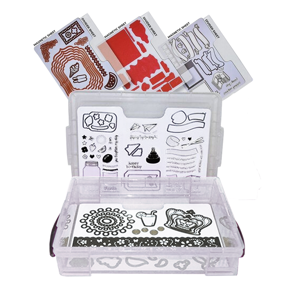 Zutter Magnetic Die & Stamp Storage Box Kit – contactcrafts.com