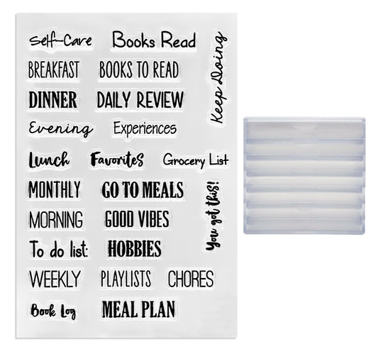 Self Care Journal Stamps Set