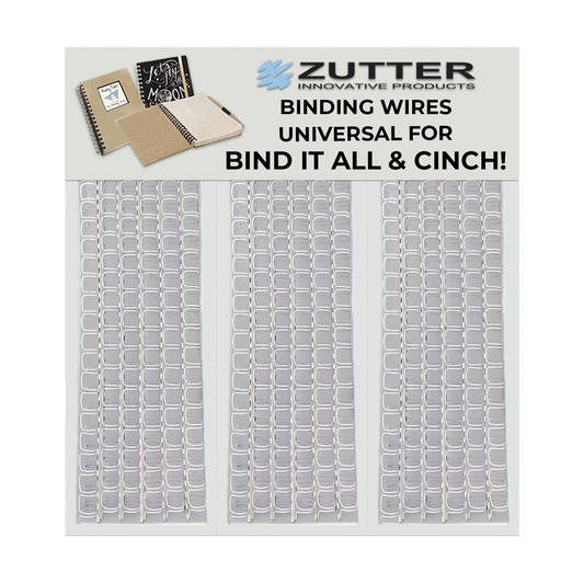 Zutter White Owire 12" inch length with 24 loops (5 sizes available)